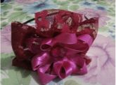 Tiara Floral de Renda - varias cores