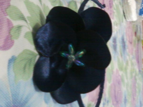 Tiara Floral de Renda - varias cores